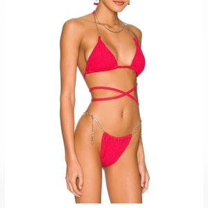 Beach bunny SET TOP & BOTTOM. Brand new.